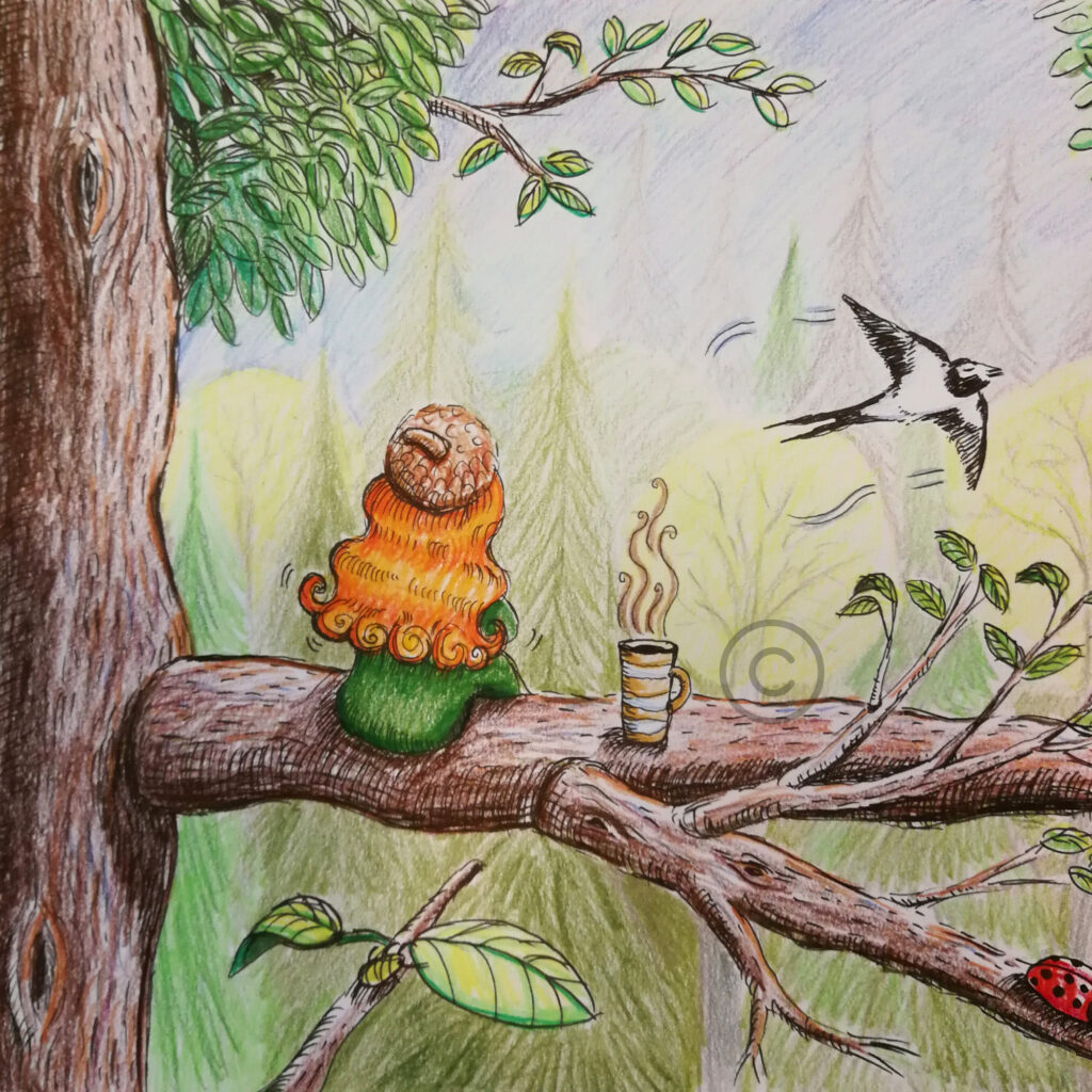 Kaffepause med udsigt